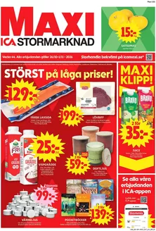 ICA Maxi-katalog | Aktuella specialerbjudanden | 2026-10-26T00:00:00.000Z - 2026-11-01T00:00:00.000Z