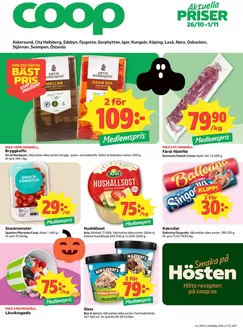 Coop-katalog i Vad (Västmanland) | Exklusiva deals och fynd | 2026-10-26T00:00:00.000Z - 2026-11-09T00:00:00.000Z