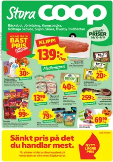 Stora Coop-katalog i Skärv | Stora Coop reklamblad | 2026-10-26T00:00:00.000Z - 2026-11-01T00:00:00.000Z
