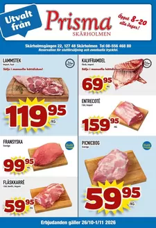 Prisma Skärholmen-katalog | Prisma Mat reklambad | 2026-10-26T00:00:00.000Z - 2026-11-09T00:00:00.000Z