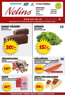 Nelins-katalog | Nelins reklamblad | 2026-10-26T00:00:00.000Z - 2026-11-01T00:00:00.000Z