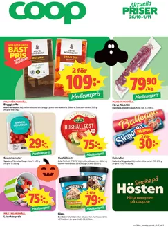 Coop Konsum-katalog i Hemmesta | Exklusiva deals och fynd | 2026-10-26T00:00:00.000Z - 2026-11-01T00:00:00.000Z