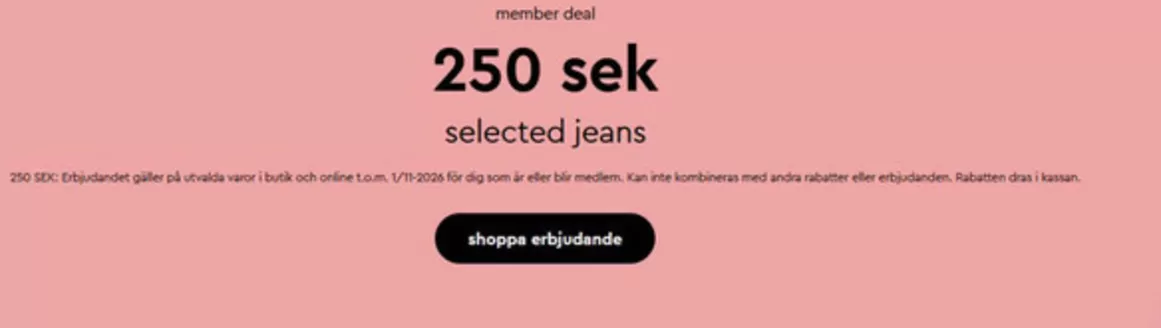 Gina Tricot-katalog | Erbjudande! | 2026-10-30T00:00:00.000Z - 2026-11-01T00:00:00.000Z