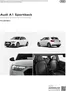 Audi-katalog i Åre | Audi A1 Sportback | 2024-12-04T00:00:00.000Z - 2025-12-04T00:00:00.000Z