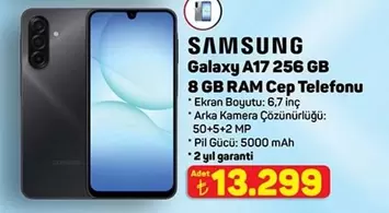 Samsung - Galaxy A17 256 GB 8 GB RAM Cep Telefonu