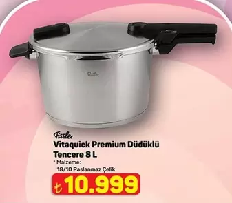 Vitaquick Premium Düdüklü Tencere 8 L