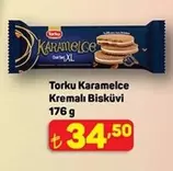 Karamelce Kremalı Bisküvi
