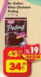 Bitter Çikolatalı Puding
