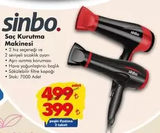 Sinbo - Saç Kurutma Makinesi