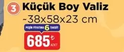 Boy - Küçük Valiz