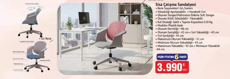 Sisa Çalışma Sandalyesi