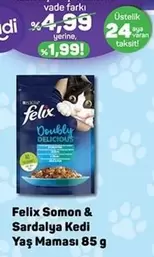 Somon & Sardalya Kedi Yaş Maması