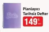 Barbie - Planlayıcı Tarihsiz Defter