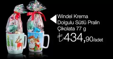Krema Dolgulu Sütlü Pralin Çikolata 77 g