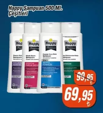 Sampuan 500 MI. Çeşitleri