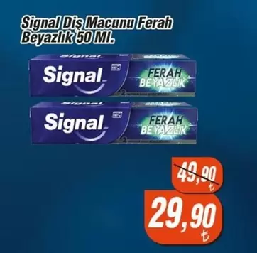 Diş Macunu Ferah Beyazlık 50 MI