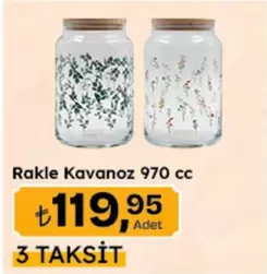 Rakle Kavanoz 970 cc