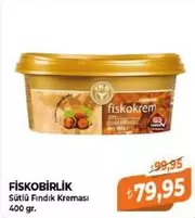 Sütlü Fındık Kreması