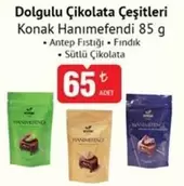 Dolgulu Çikolata Çeşitleri