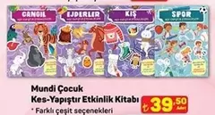 Kes-Yapıştır Etkinlik Kitabı