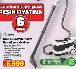KCC-4325W Koltuk ve Halı Yıkama Makinesi