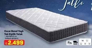 Bonel Yaylı Tek Kişilik Yatak