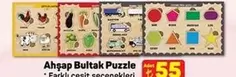 Ahşap Bultak Puzzle