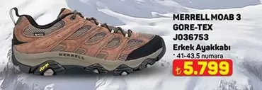 Merrell - MOAB 3 GORE-TEX J036753 Erkek Ayakkabı