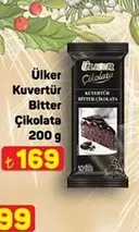 Kuvertür Bitter Çikolata