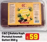 Çikolata Kaplı Portakal Aromalı Gofret
