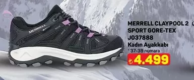 Merrell - CLAYPOOL 2 GORE-TEX J037888 Kadın Ayakkabı