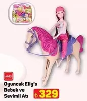 Oyuncak Elly's Bebek ve Sevimli Atı