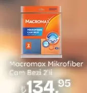 Mikrofiber Cam Bezi 2'li