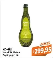 Komili - Yemeklik Riviera Zeytinyağı