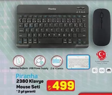 2380 Klavye Mouse Seti