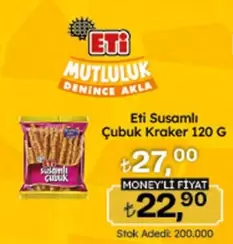 Susamlı Çubuk Kraker