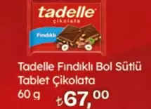 Fındıklı Bol Sütlü Tablet Çikolata