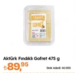 Fındıklı Gofret 475 g