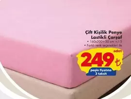 Çift Kişilik Penye Lastikli Çarşaf