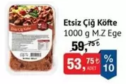 Ege - Etsiz Çiğ Köfte