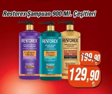 Şampuan 900 MI. Çeşitleri