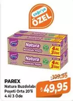 Natura Buzdolabı Poşeti Orta 20'li