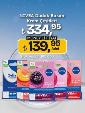 Nivea - Dudak Bakım Krem Çeşitleri