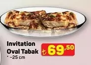 Invitation Oval Tabak