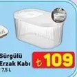 Sürgülü Erzak Kabı