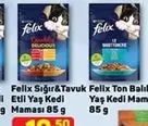 Sığır&Tavuk Etli Yaş Kedi Maması, Ton Balı Yaş Kedi Mama