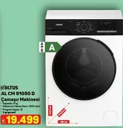 Sma - AL CM 91050 D Çamaşır Makinesi