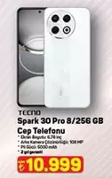 Spark 30 Pro 8/256 GB Cep Telefonu