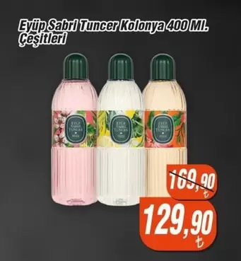 Eyüp Sabri tuncer - Kolonya 400 Ml.