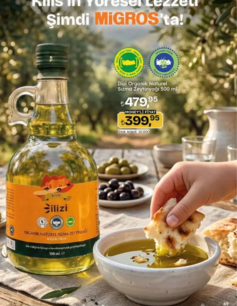 Doğal Sızma Zeytinyağı 500 ml